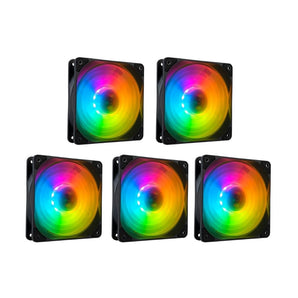 Lotus PWM 120mm Case Fans ARBG 5-pack