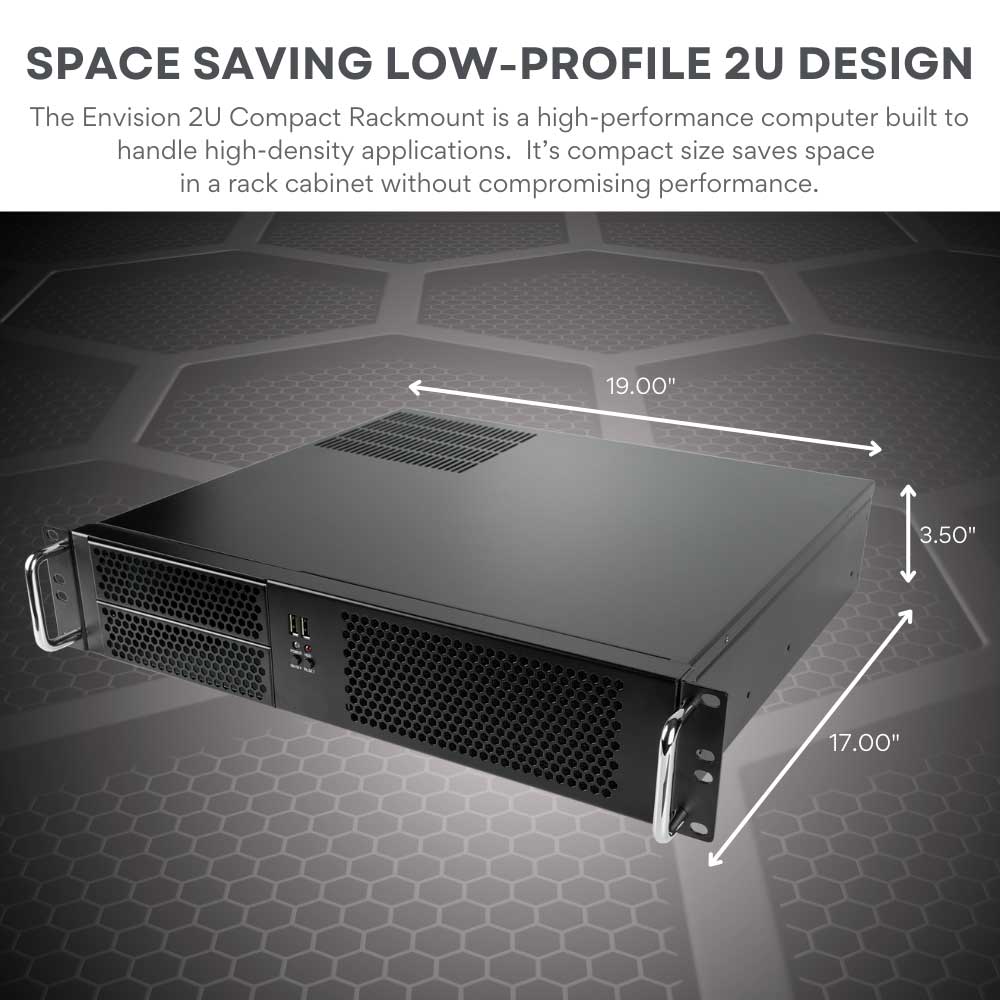 2u Rackmount Workstation Envision 2U Workstation (up to i9-14900) – Empowered PC