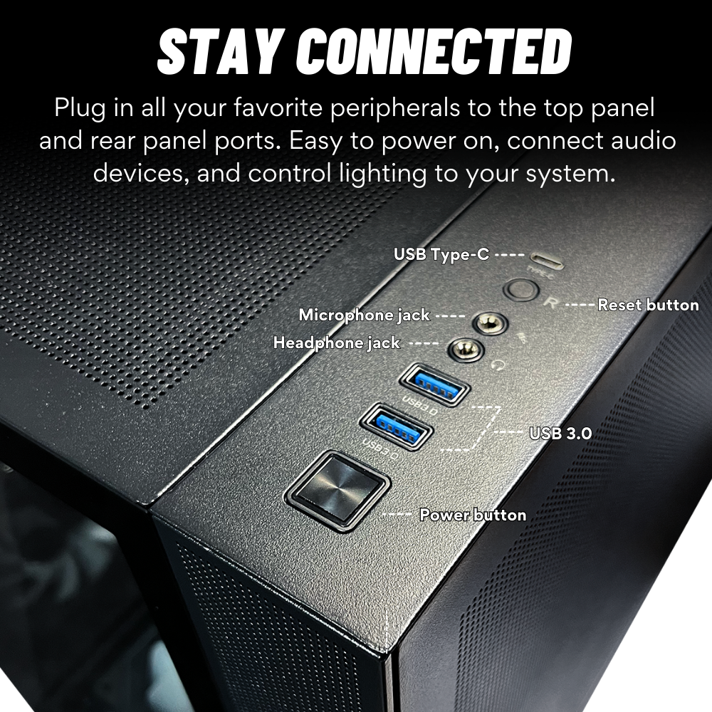 Panorama Gaming PC (up to RTX 5080 & 5090) – Empowered PC