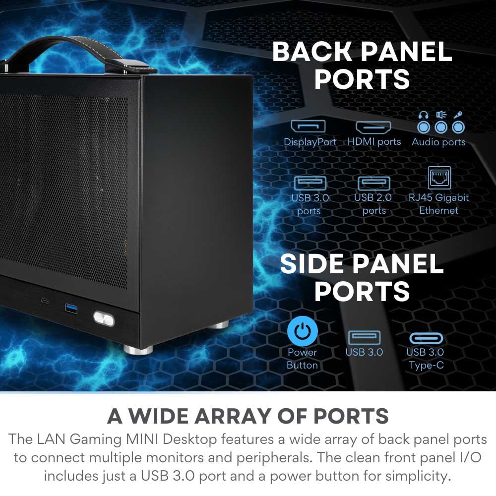 Lan Gaming Computer LAN Gamer 8L Mini PC (up to RTX 5080) - Empowered PC