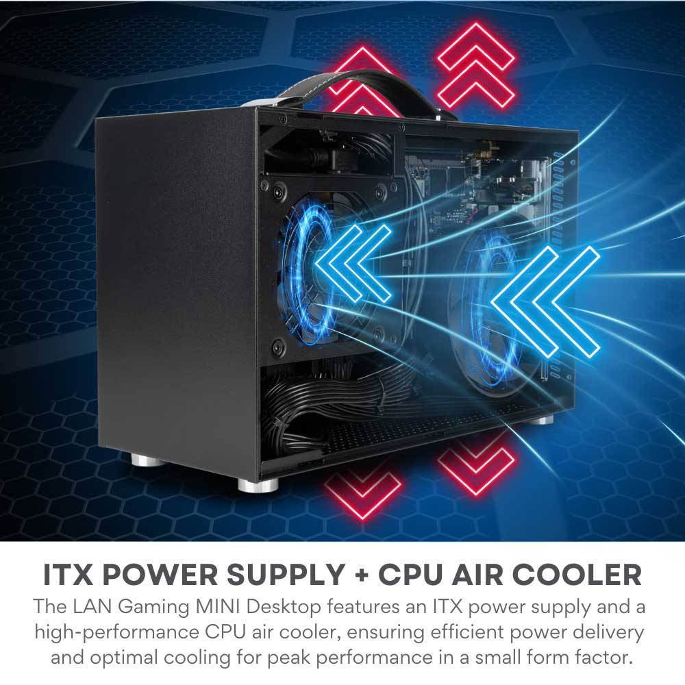 Lan Gaming Computer LAN Gamer 8L Mini PC (up to RTX 5080) – Empowered PC