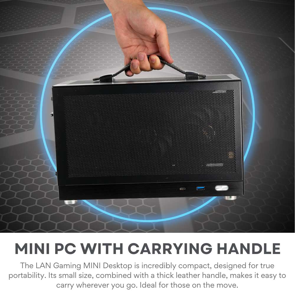 Lan Gaming Computer LAN Gamer 8L Mini PC (up to RTX 5080) - Empowered PC
