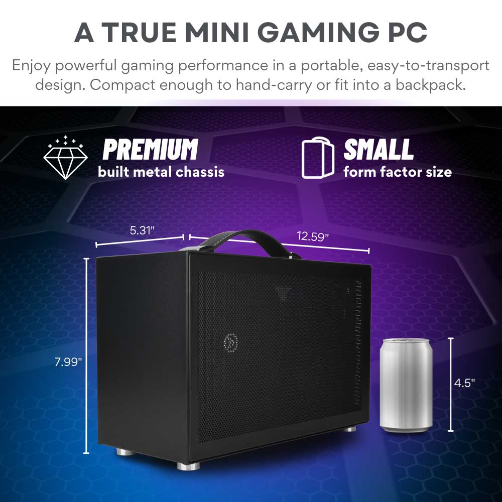 Lan Gaming Computer LAN Gamer 8L Mini PC (up to RTX 5080) - Empowered PC