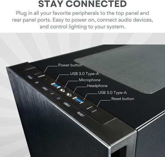 Sentinel Prebuilt (AMD 7 8700F, 32GB, RTX 5070, 2TB SSD)